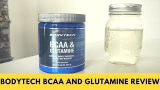 BodyTech BCAA and Glutamine Review [upl. by Aihsik]