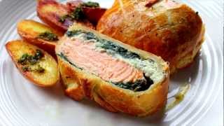 Salmon en croute recipe [upl. by Assital587]