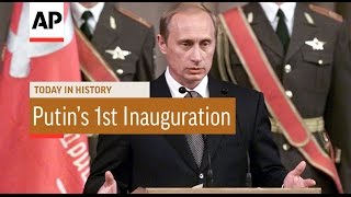 Putins 1st Inauguration  2000  Today In History  7 May 17 [upl. by Yzus]