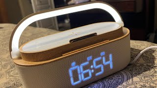 Wooden Bluetooth Speaker wireless Charger S29 [upl. by Nadia]