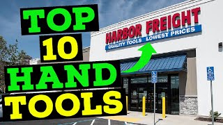 Top 10 Hand Tools harborfreight 2021 [upl. by Roxanne709]