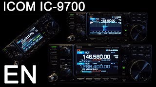 ICOM IC9700 Review and Full Walk Through [upl. by Rossy]