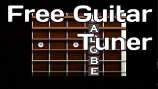 Free Online Guitar Tuner  Easy to Use [upl. by Klemens397]