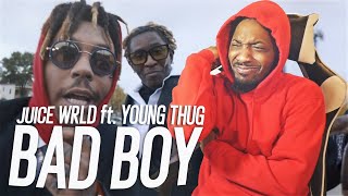 JUICE LAST MUSIC VIDEO 😢  Juice WRLD  Bad Boy ft Young Thug REACTION [upl. by Konstanze]