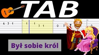 🎸 Był sobie król  melodia TAB gitara 🎵 TABY I NUTY W OPISIE 🎼 [upl. by Llemaj]