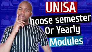 How to choose Modules at UNISA [upl. by Yerdua]