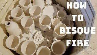 How To Bisque Fire A Manual Kiln [upl. by Lacee]