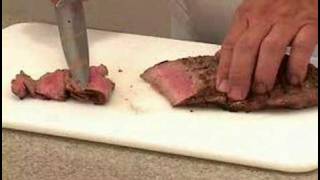 Slicing Flank Steak [upl. by Bindman]