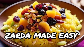 How to Make Perfect Zarda Rice Easy Recipe [upl. by Elliot]