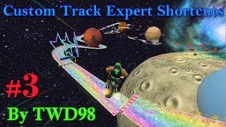 Mario Kart Wii  Custom Track Expert Shortcuts 3 [upl. by Haberman]