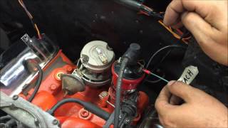 GM points style ignition distributor how to wire and run DIY [upl. by Nageek180]