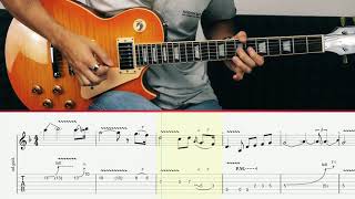 Gary Moore  Empty Rooms  Solo Guitar Tutorial [upl. by Trevah]