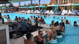 The Cove Pool At Pechanga Resort And Casino  Walkthrough Tour  Temecula California [upl. by Freddi]