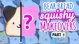 Decorating My Bear Bread Squishy Collection Part 1 [upl. by Oxley383]