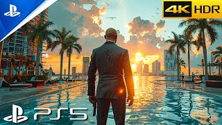 MIAMI PS5 Immersive ULTRA Realistic Graphics Gameplay 4K60FPS Hitman 2 [upl. by Kannav628]