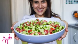 Shirazi Salad  Cooking With Ayeh [upl. by Kristy]