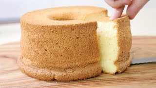 How to make a easy and delicious chiffon cake [upl. by Barbaresi]