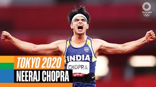 🇮🇳 Neeraj Chopra  Olympic Javelin Champion 🥇 [upl. by Joelie]