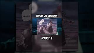 Gojo vs Sukuna ENTIRE Battle Explained Part 1 [upl. by Eirahcaz536]