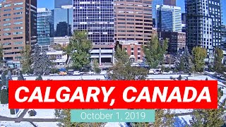 Calgary Canada Webcam City View [upl. by Ahtnams49]