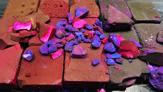 Fresh Dyed Gym Chalk Crush Edit  Colourful Dyed ASMR [upl. by Meriel]