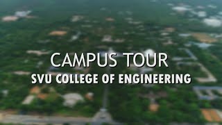 Campus Tour  Sri Venkateswara University College of Engineering  SVUCE [upl. by Annelise]