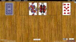 Aces Up Solitaire  How to Play [upl. by Asyal139]