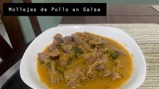 Mollejas de Pollo en Salsa [upl. by Ydak]