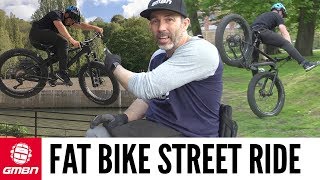 Can You Ride Street On A Fat Bike  MTB Skills [upl. by Acirrej128]