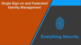 Single Signon SSO vs Federated Identity Management FIM [upl. by Fricke797]