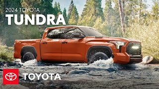 2024 Toyota Tundra Overview  Toyota [upl. by Morry455]