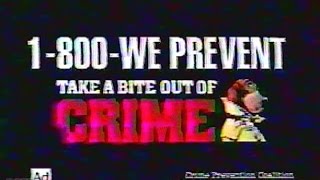 Take a Bite Out of Crime 1992 [upl. by Manfred]