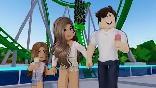 TAKING MY FAMILY TO UNIVERSAL STUDIOS on Roblox  Family rp [upl. by Doig631]