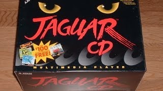 Atari Jaguar CD Video Game Console  James amp Mike [upl. by Zsolway]