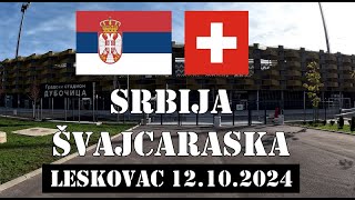 Srbija Švajcarska Liga nacija 2024 [upl. by Asirac]