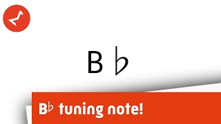 B Flat B♭ Tuning NoteTone  Trombone Trumpet Band Instruments Bb note Bb reference note B flat [upl. by Clemen994]