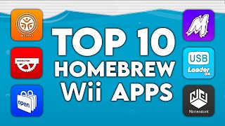 Top 10 Essential Wii Homebrew Apps  Full Guide [upl. by Mehala]