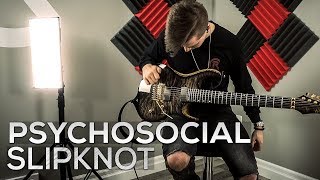 Slipknot  Psychosocial  Cole Rolland Guitar Cover [upl. by Niatirb]