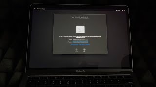 How to Activate when a Mac has Activation Lock on MacBook Air MacBook Pro  MacBook M1 [upl. by Gawain808]