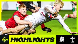 2024 U6N20  HIGHLIGHTS  ENGLAND V WALES [upl. by Kiyoshi]