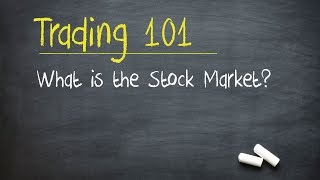 Trading 101 What is the Stock Market [upl. by Inaj107]