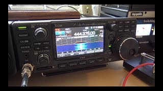 Icom IC9700 Remote Operation RSBA1 Software [upl. by Mame888]