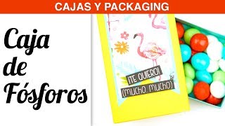 Cómo hacer una caja de fósforos [upl. by Dionne]