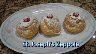 Italian Grandma Makes St Josephs Zeppole [upl. by Davide493]