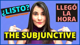 When to use SUBJUNCTIVE in Spanish  Introduction to the PRESENT SUBJUNCTIVE [upl. by Attirehs]