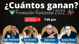 ¿CUÁNTOS GANAN PROMOCIÓN HORIZONTAL 2022  TODOS LOS ESTADOS [upl. by Ycniuq]