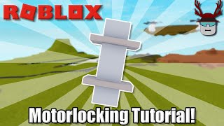 A Beginners Guide To MOTORLOCKING  Roblox Plane Crazy [upl. by Aiva]