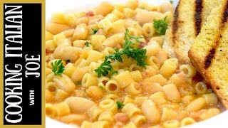 Pasta e Fagioli  Cooking Italian with Joe [upl. by Akiaki]