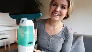 🏠💦Schoonmaakroutine  Leifheit Dry amp Clean Vacuum Raamwisser💦💦 [upl. by Wardlaw]