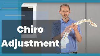 What is a Chiropractic Adjustment From Chiropractor [upl. by Htes]